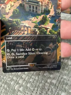 Wizards Silent Clearing Assassin's Creed Rare Foil Borderless 0115 EN - Image 3