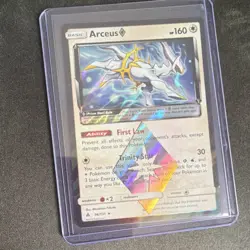 The Pokemon Company Arceus 96/131 SM Forbidden Light Rare Holo Prism Star 160 HP - Image 1