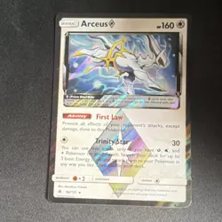 The Pokemon Company Arceus 96/131 SM Forbidden Light Rare Holo Prism Star 160 HP - Image 3