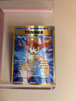Pokemon TCG Misty's Determination (Full Art) 108/108 XY - Evolutions 2016: NM/M - Image 1