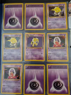 Vintage Pokemon Card Binder Lot 250+ cards shadowless / 1st Edition / holo - Image 3