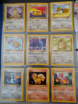 Vintage Pokemon Card Binder Lot 250+ cards shadowless / 1st Edition / holo - Image 5