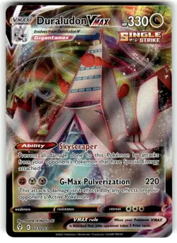 Duraludon VMAX 123/203 Holo VMAX Rare Evolving Skies Pokemon Near Mint - Image 1
