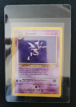 Pokemon Fossil Red Logo 3rd Print 1999 2000 Haunter 21/62 - Image 3