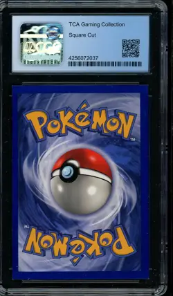 2x 1999 Pokemon Base Set Ninetales #12 Holo Rare ERROR SQUARE CUT CGC 9 MINT - Image 2