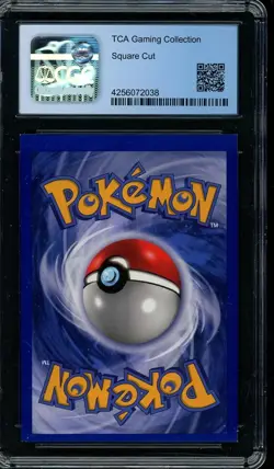 2x 1999 Pokemon Base Set Ninetales #12 Holo Rare ERROR SQUARE CUT CGC 9 MINT - Image 4