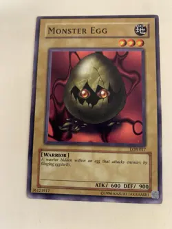 Yu-Gi-Oh! TCG Monster Egg Common Card LOB-017 - Image 1