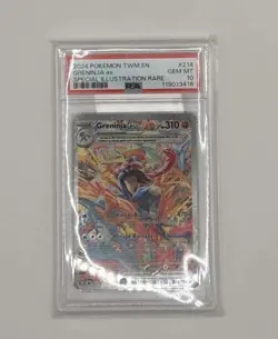 Pokemon 2024 Greninja ex 214/167 SIR Twilight Masquerade GEM MINT PSA 10 - Image 2