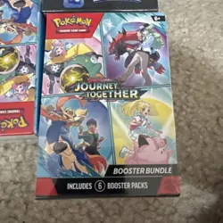 Pokemon TCG Scarlet & Violet Journey Together Booster Bundle (LOT OF 4) - Image 2