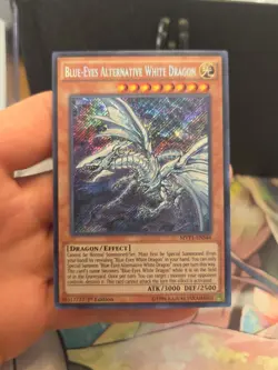 Yu-Gi-Oh Blue-Eyes Alternative White Dragon MVP1-ENS46 Secret Rare 1st Ed. NM - Image 3