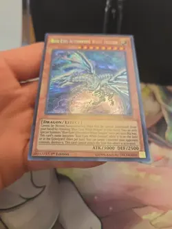 Yu-Gi-Oh Blue-Eyes Alternative White Dragon MVP1-ENS46 Secret Rare 1st Ed. NM - Image 4