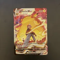 Pokemon Pikachu VMAX Full Art Holo TCG Swsh11 Lost Origin TG17/TG30 - Image 1