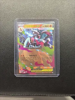 Pokemon Mega Charizard X ex 029 Mega Evolution Black Star Promo Near Mint - Image 1
