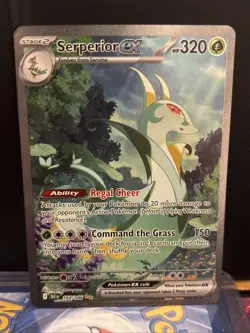 Pokemon TCG Serperior ex 164/086 Sv: Black Bolt Special Illustration Rare - Image 1