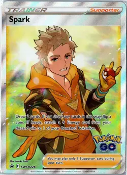 Pokemon Card - Spark Promo Holo SWSH226 Sword & Shield Promo Near Mint - Image 1