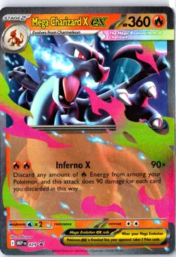 Mega Charizard X ex - Promo ME: Mega Evolution Promo 029 NM - Pokemon TCG - Image 1