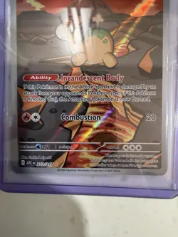 Numel 223/217 ASC 2026 Holo Rare Basic Fire Pokemon Card HP 80 Ability - Image 3