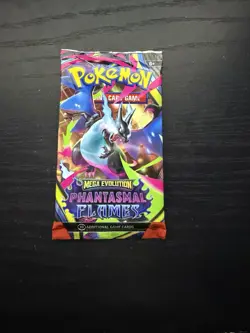 Pokemon TCG Phantasmal Flames Booster Pack Factory Sealed New Booster Pack - Image 1
