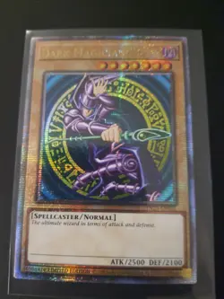 QCR Blue-Eyes White Dragon Dark Magician Quarter Century Yugioh Original Artwork - Image 2