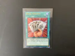 Yugioh x3 Royal Straight BLCR-EN002 Ultra Rare 1st Edition NM - Image 1