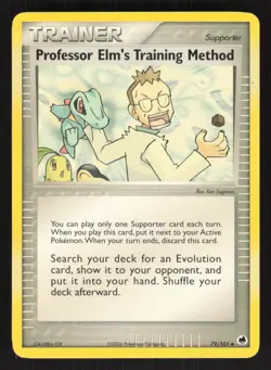 Pokemon TCG Dragon Frontiers Professor Elm's Training Method #79/101 - Image 1