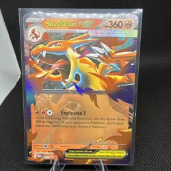Mega Charizard Y EX Pokemon Mega Evolution Promos 030 BSP Holo NM - Image 2