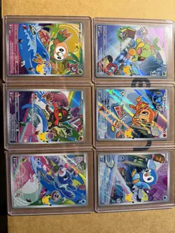 Pokemon 2026 First Partner Series 1 llustration Collection Full Set of 9 Promo - Image 3