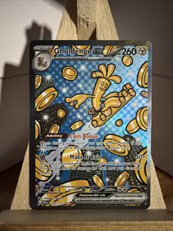 Pokemon Gholdengo ex SV: Prismatic Evolutions #164/131 Special Illustration Rare - Image 1