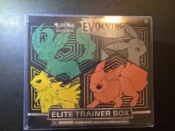 Pokemon TCG Sword & Shield Evolving Skies Elite Trainer Box (Jolteon) Sealed - Image 1