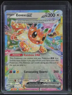 2025 Pokemon Prismatic Evolutions #075 Eevee ex - Image 1