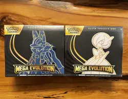 POKEMON TCG MEGA EVOLUTION LUCARIO & GARDEVOIR ETB ELITE TRAINER BOX SET SEALED - Image 1