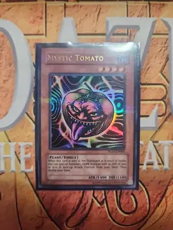 Mystic Tomato Parallel Ultra Rare HL03-EN005 NM Yugioh - Image 1