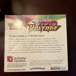 Pokemon TCG: Sword & Shield - Vivid Voltage Booster Box Factory Sealed 36 Packs 820650817496 - Image 3