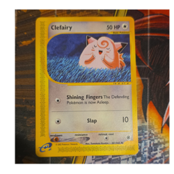 Pokemon TCG Clefairy 101/165 Expedition Base Set Regular Common 50 HP - Image 1