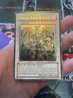 Yu-Gi-Oh! Thought Ruler Archfiend LP TDGS-EN044 Ultimate Rare - Image 1
