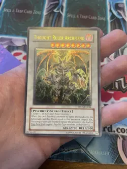 Yu-Gi-Oh! Thought Ruler Archfiend LP TDGS-EN044 Ultimate Rare - Image 3