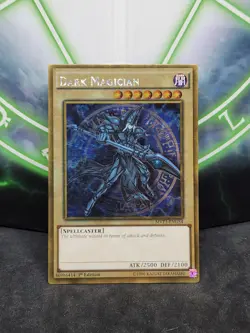 Yugioh Dark Magician MVP1-ENG54 Gold Rare 1st Edition NM - Image 1