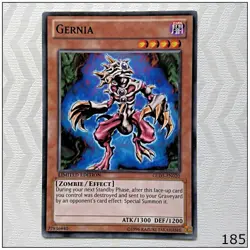 Gernia - GLD5-EN020 - Common Limited Edition Yugioh - Image 1