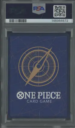 2022 One Piece OP01 Japanese #024 Monkey D Luffy Super Rare PSA 10 GEM MINT - Image 2