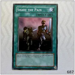 Share the Pain - MRD-E140 - Common Unlimited Yugioh - Image 1