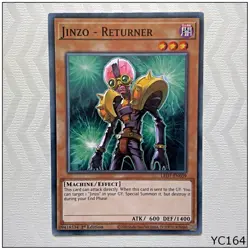 Jinzo - Returner - LED7-EN039 - Common 1st Edition Yugioh (YC164) - Image 1
