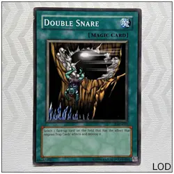 Double Snare - LOD-015 - Common Unlimited Yugioh - Image 1