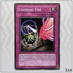 Covering Fire - SD10-EN036 - Common 1st Edition Yugioh - Image 1