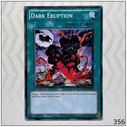 Dark Eruption - SDGU-EN030 - Common 1st Edition Yugioh - Image 1