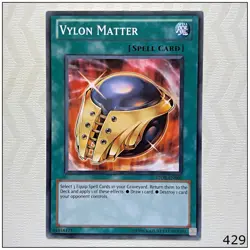 Vylon Matter - STOR-EN060 - Common Unlimited Yugioh - Image 1