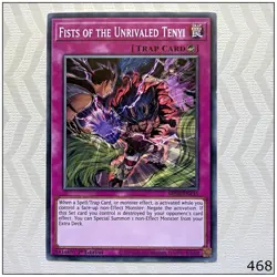 Fists of the Unrivaled Tenyi - MP20-EN135 - Common 1st Edition Yugioh - Image 1