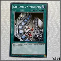 Dark Factory of Mass Production - YS14-EN029 - Common 1st Edition Yugioh - Image 1