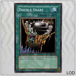 Double Snare - LOD-015 - Common 1st Edition Yugioh - Image 1