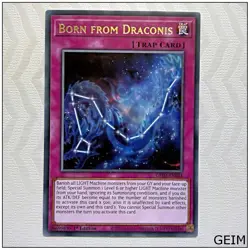 Born from Draconis - GEIM-EN044 - Rare 1st Edition Yugioh - Image 1