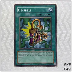 De-Spell - SKE-028 - Common Unlimited Yugioh - Image 1